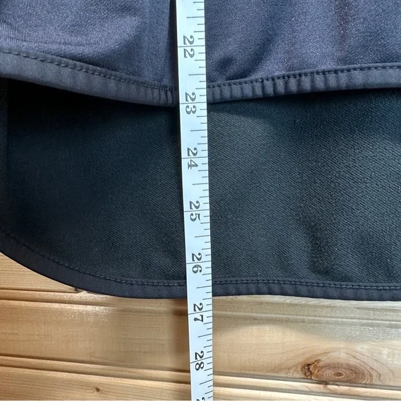 Long Sleeve Half Zip Base Layer Top Nylon Blend Size Small High Neck - Picture 6 of 8